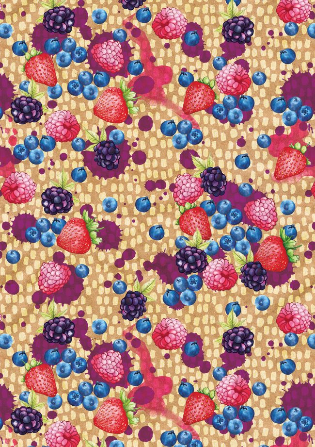 berries-food-pattern